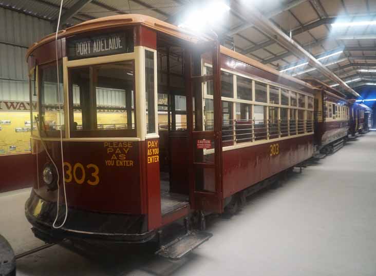 Adelaide MTT G class tram 303